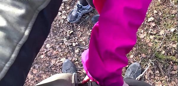 trendsSensual Blowjob in the Forest with Cum in Mouth